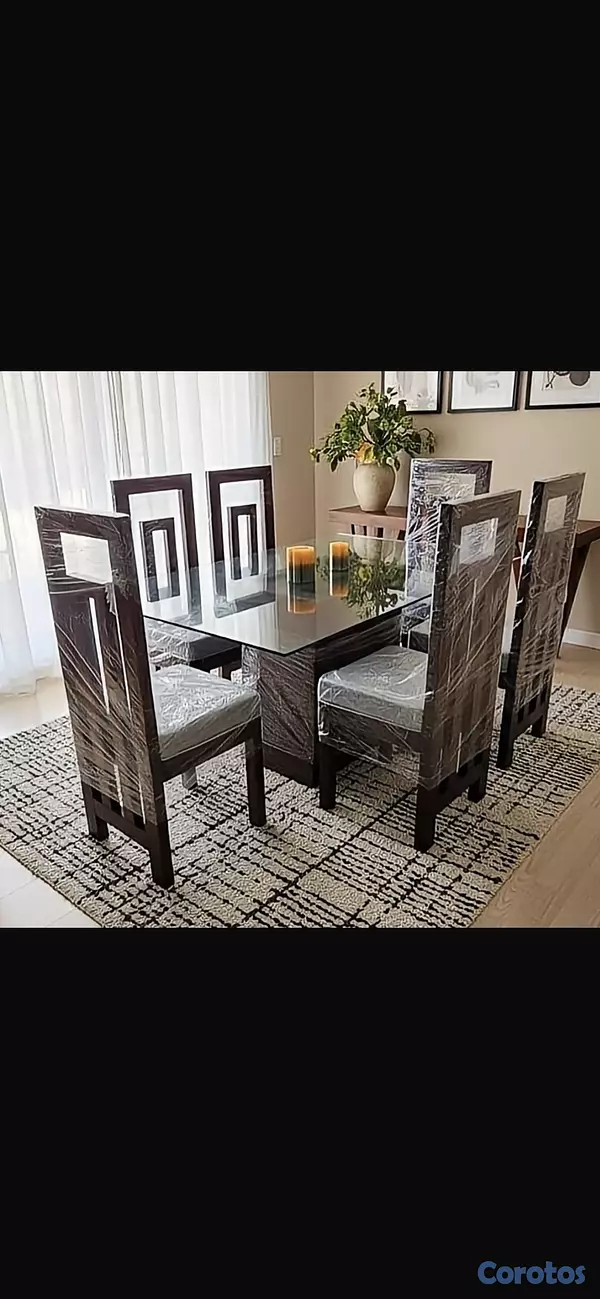 muebles y colchones - comedores de 4,6 y 8 sillas ❤️ 10