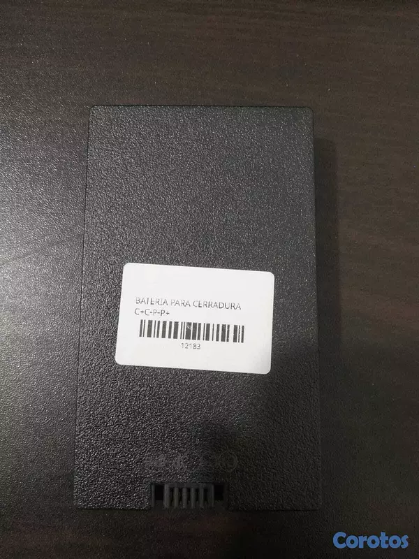 otros electronicos - BATERIA RECARGABLE PARA CERRADURA SMART C+C-P-P+  4