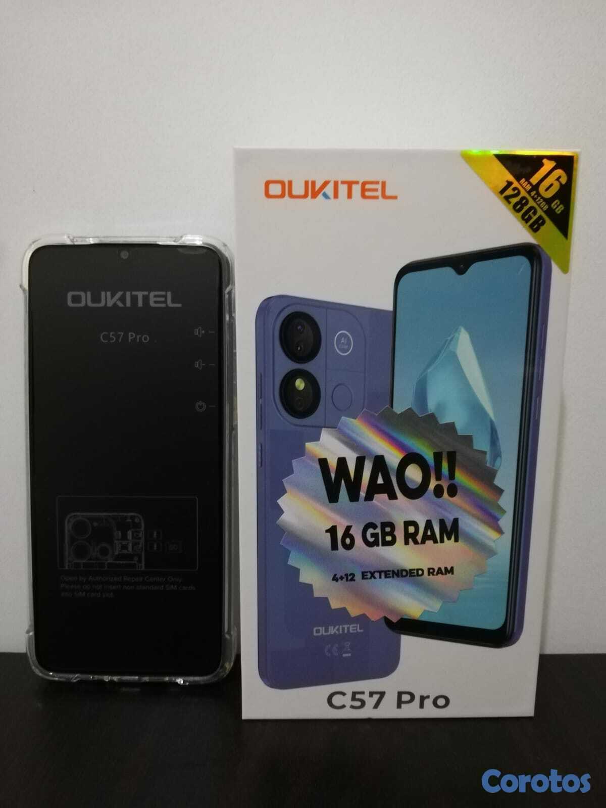 celulares y tabletas - TELEFONO OUKITEL C57 PRO 128+16GB 4
