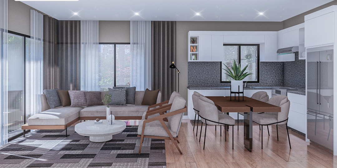 apartamentos - —SE VENDE APARTAMENTO EN CONSTRUCCIÓN RESIDENCIAL MARIA CELINA EN LOS ALAMOS 6
