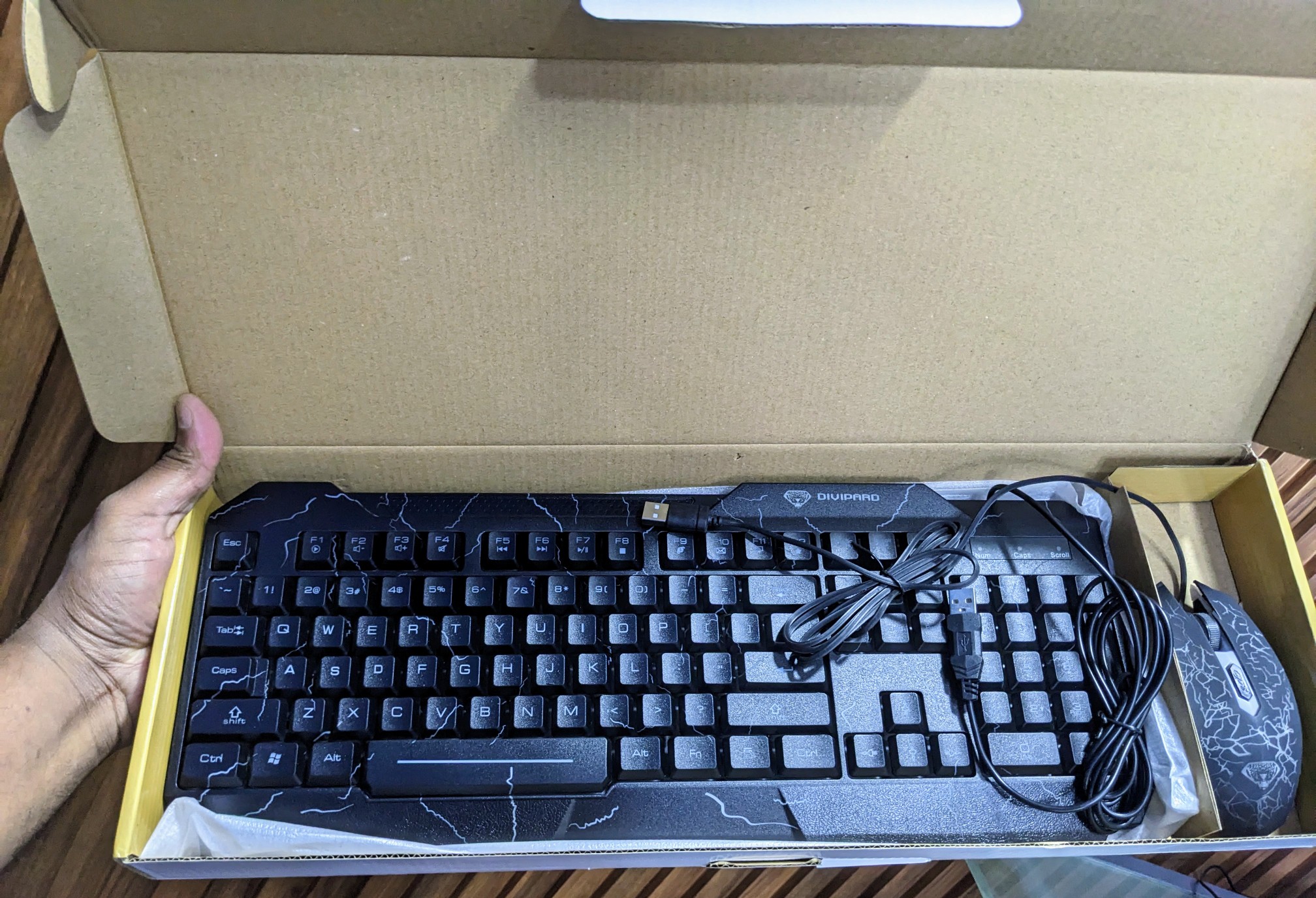 computadoras y laptops - Combo mause y teclado Gaming 6