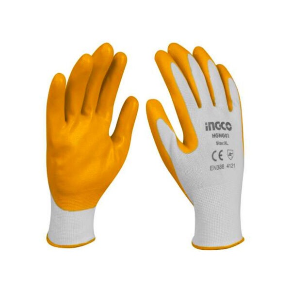 equipos profesionales - Guantes de seguridad Nitrilo/INGCO