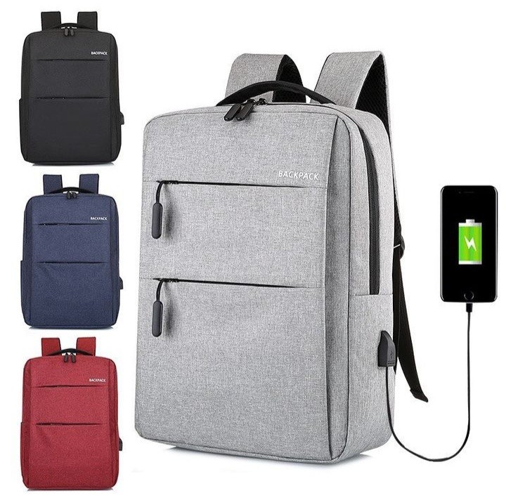 accesorios para electronica - Mochila espaciosa Color Gris