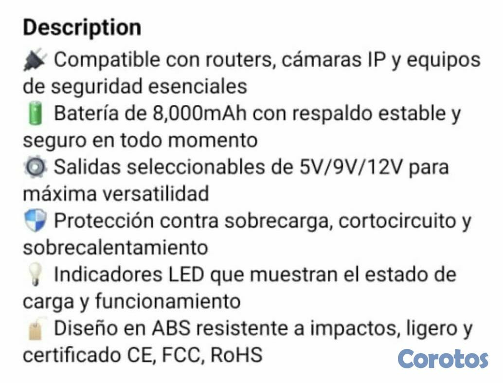 otros electronicos - MINI-UPS ROUTER HIKVISION 9