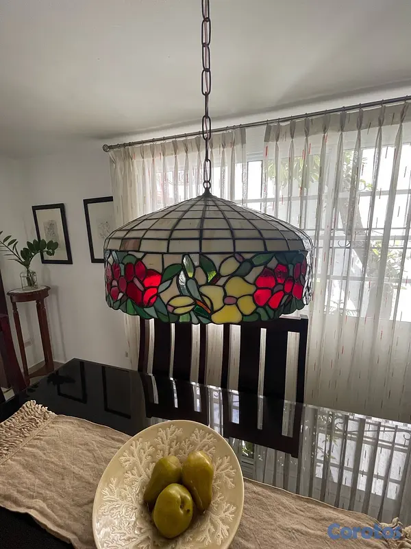 decoración y accesorios - lámpara de vitral  2