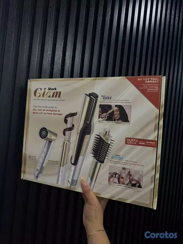 salud y belleza - SHARK GLAM STYLER NUEVA SELLADA