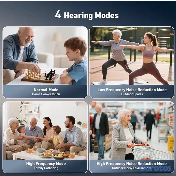 camaras y audio - Audífonos para perdida de audición/ Audífonos para personas mayores/ Audífonos  5
