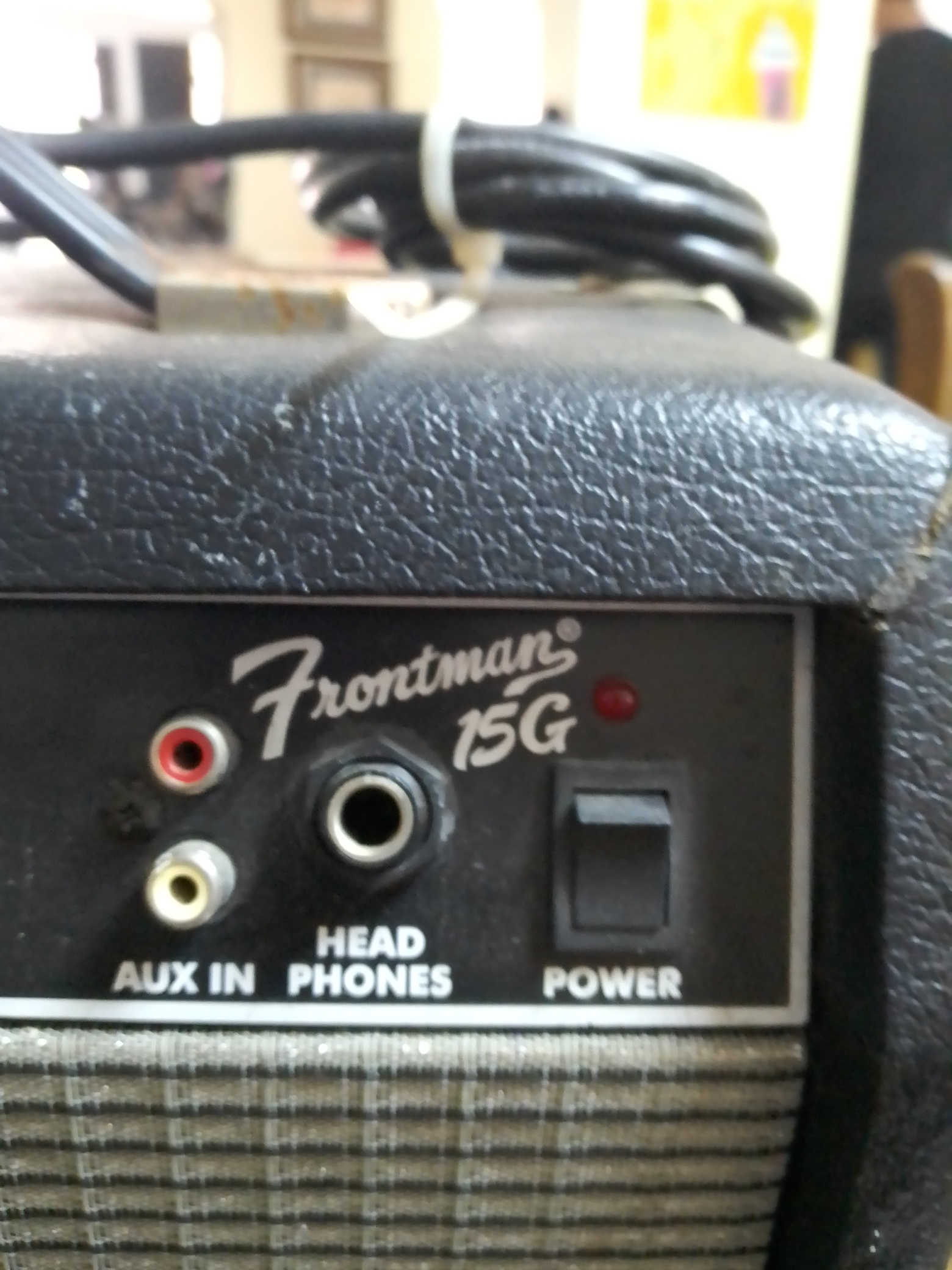 camaras y audio - Amplificador Fender frontman 15 g