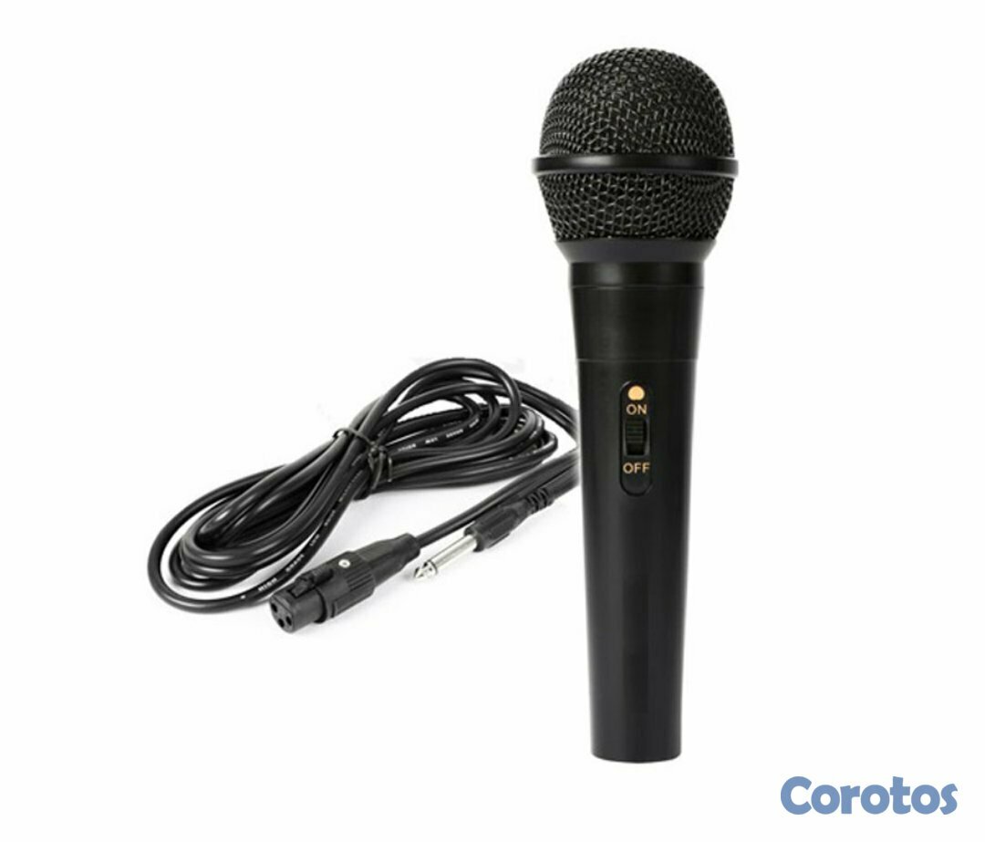 computadoras y laptops - MICROFONO MYO ALAMBRICO METALICO CON CABLE DE 1.5M (MYO-MIC-CA)