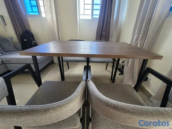 muebles y colchones - Mesa de 4 sillas 3