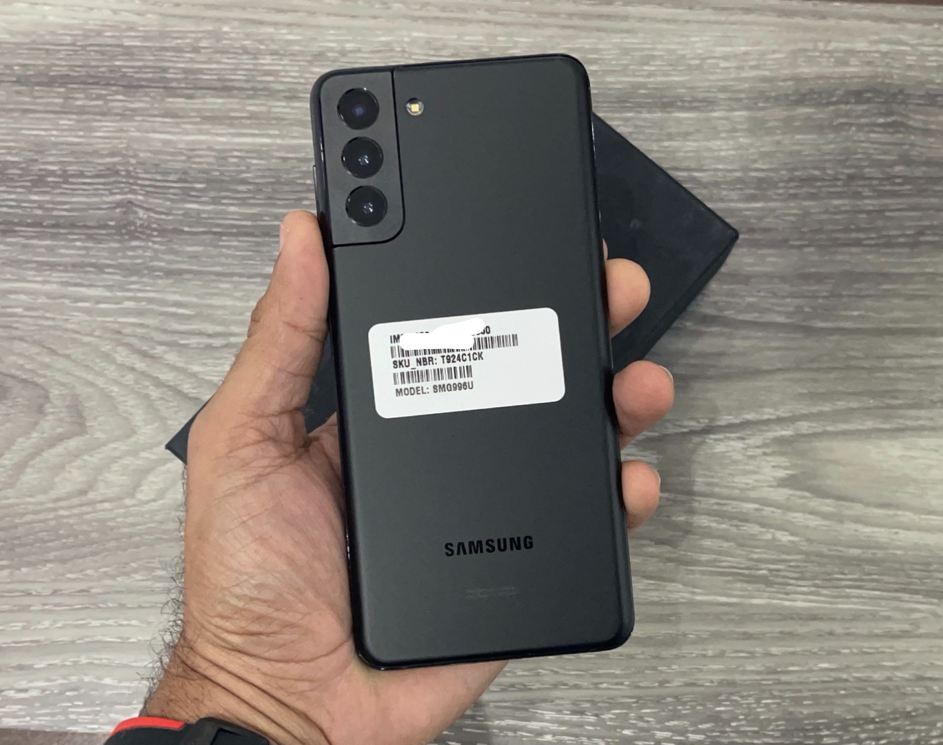 celulares y tabletas - Vendo Samsung Galaxy S21 PLUS 128GB Negro Nuevo, Desbloqueado, RD$ 43,995 NEG
