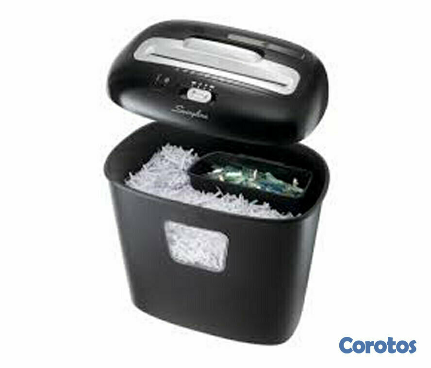 impresoras y scanners - TRITURADORA DE PAPEL SWINGLINE EX10-05, 10 HOJAS A LA VEZ  2