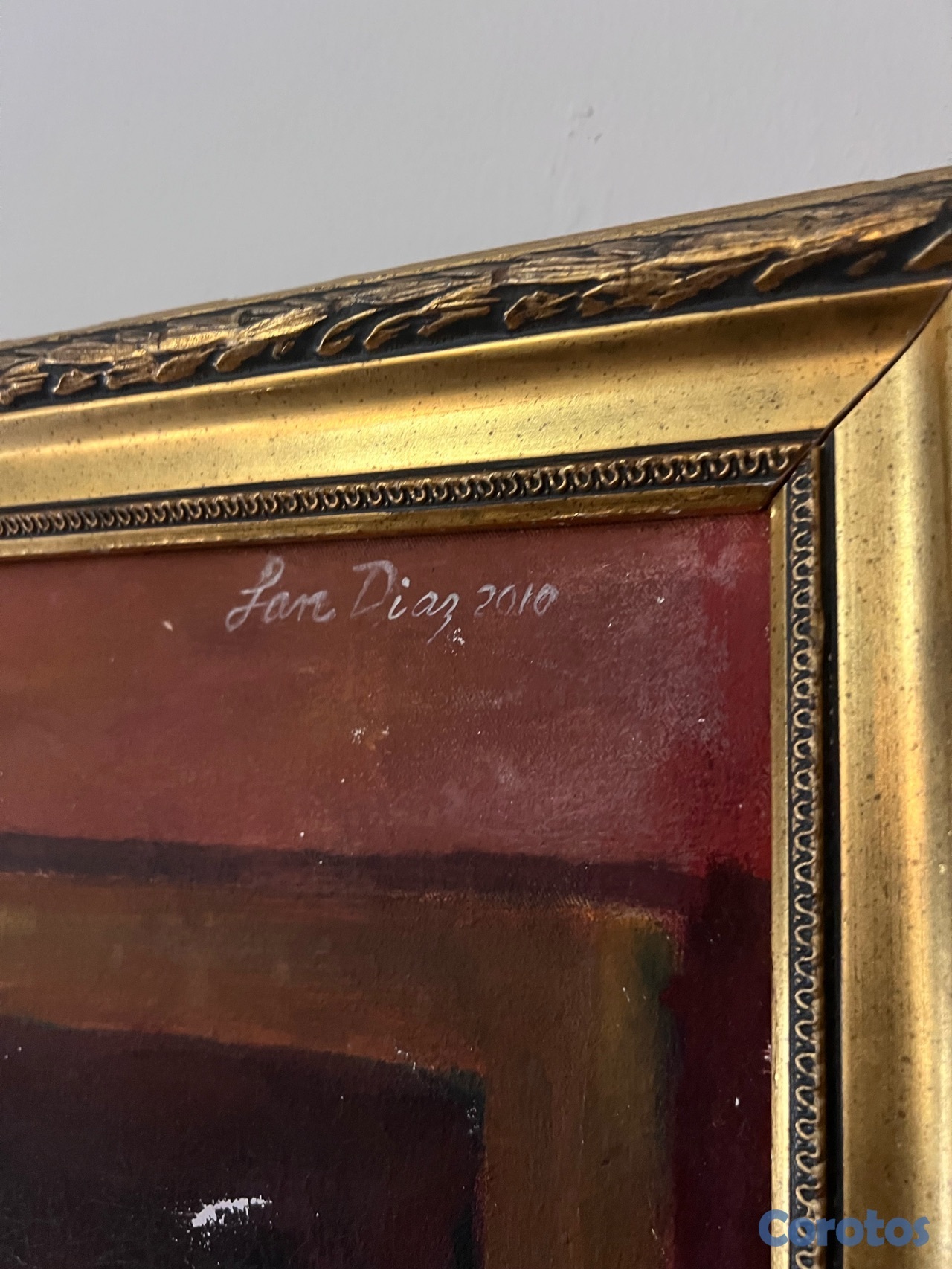 arte y antigüedades - Cuadro de Lan Díaz 2010  3