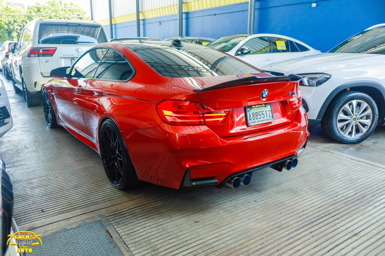 carros - BMW M4 2015 Clean Carfax Rojo
 3