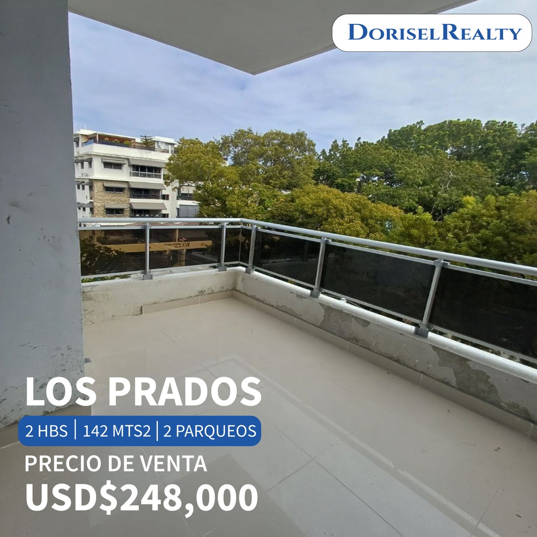 apartamentos - VENTA DE MAGNIFICO APARTAMENTO UBICADO EN LO MEJOR DE LOS PRADOS
