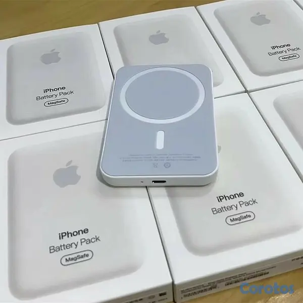 otros electronicos - Batería Externa y cargador Inalámbrico MagSafe - 5W, para iPhone 12, 13, 14 3