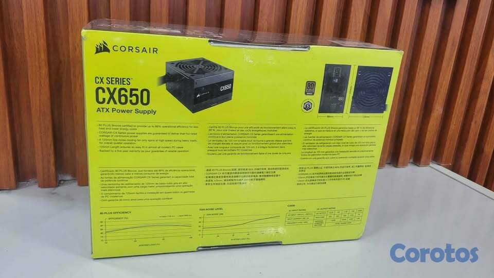 computadoras y laptops - Power Supply Corsair 650W - 750W 4