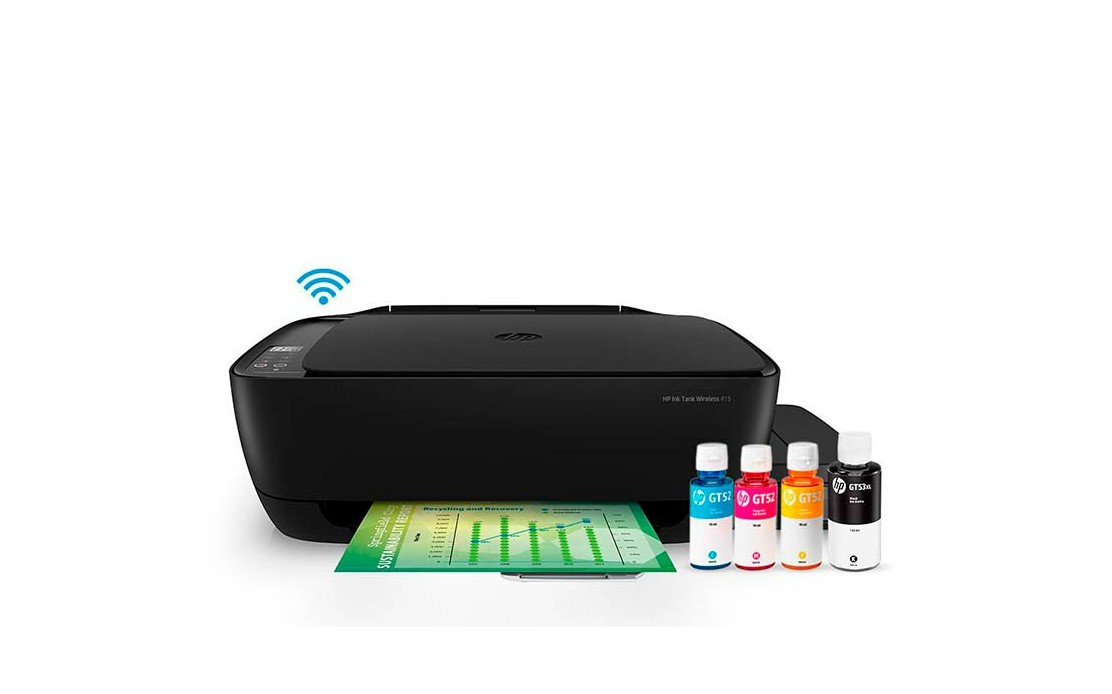 impresoras y scanners - Impresora HP WIFI INK TANK 415 Nueva