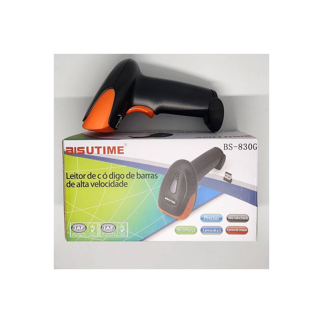 accesorios para electronica - Lector de codigo de barras inalambrico y USB recargable  2