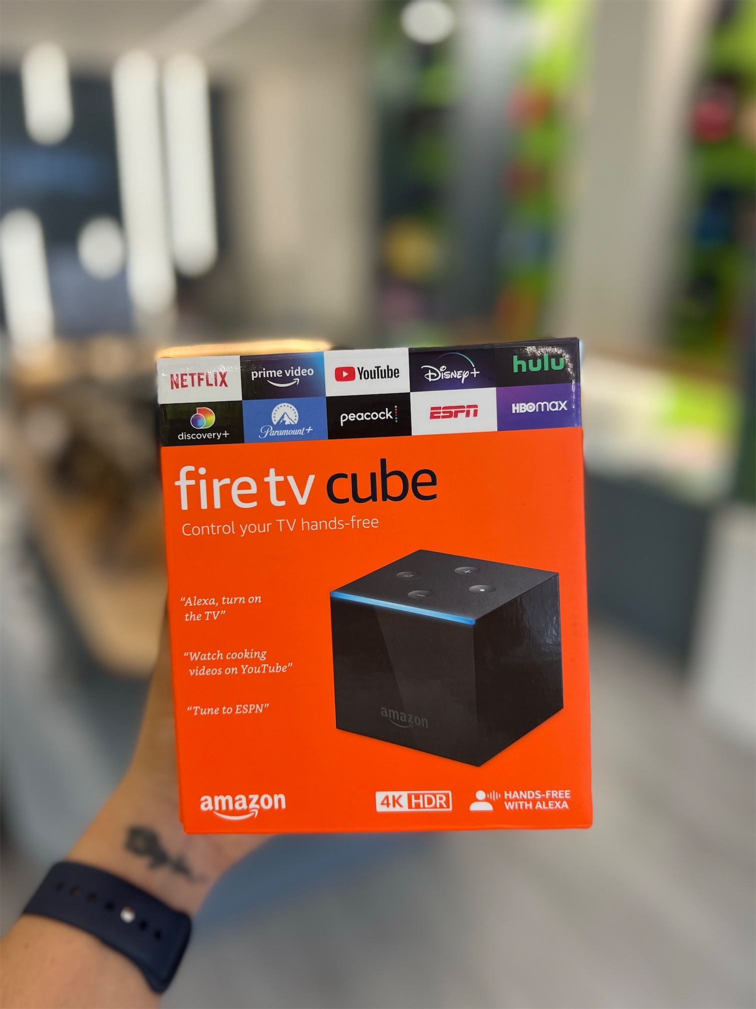 celulares y tabletas - Amazon fire tv cube