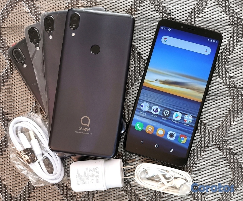 celulares y tabletas - Alcatel 3v (6.7"Pant.) TCL REVEL Revvl zte 