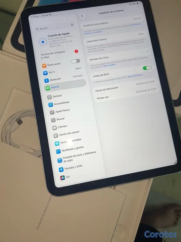 celulares y tabletas - Apple iPad A16 gen 11 128GB  2