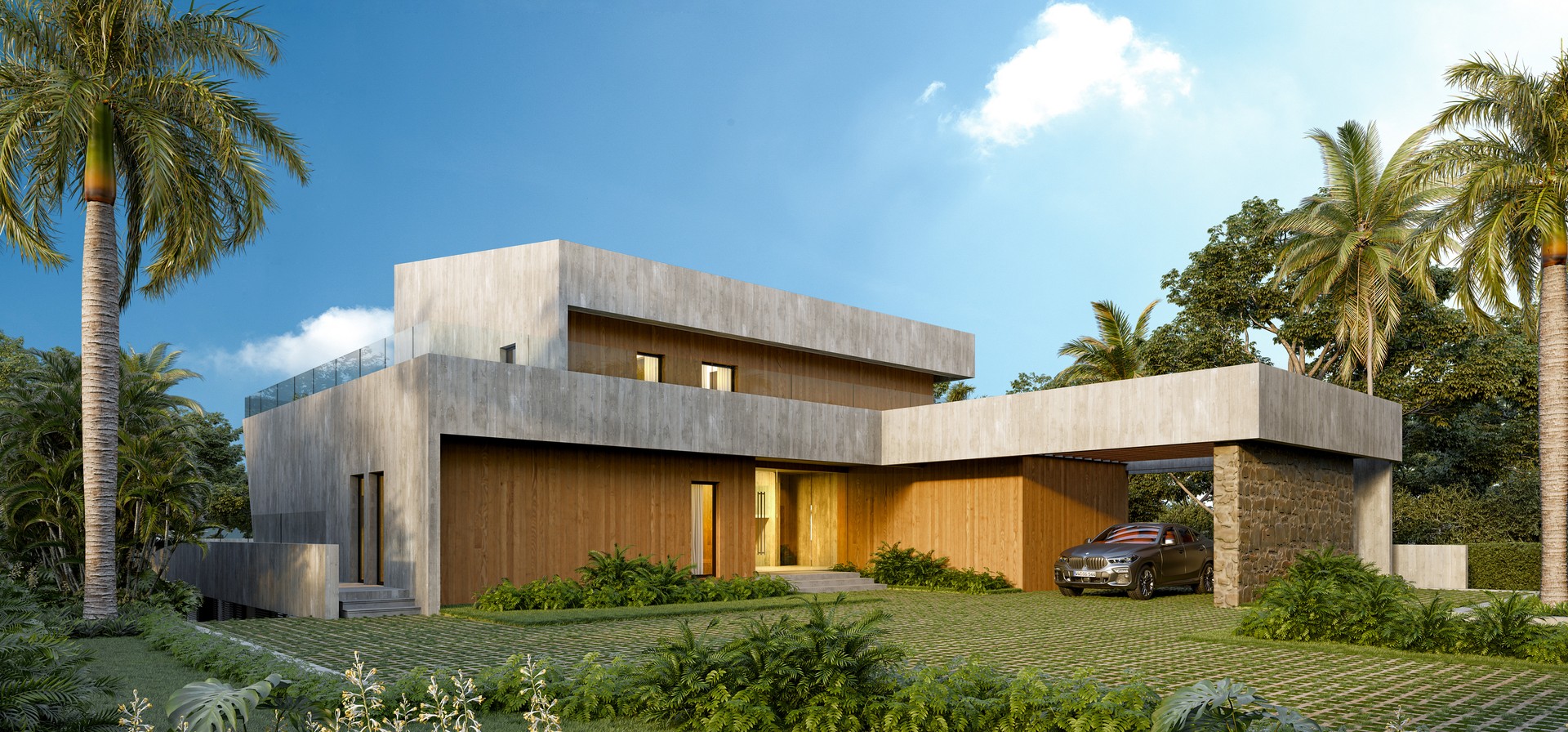 casas vacacionales y villas - Villas modernas disponible en Cap Cana con 6 habitaciones 6 baños  6
