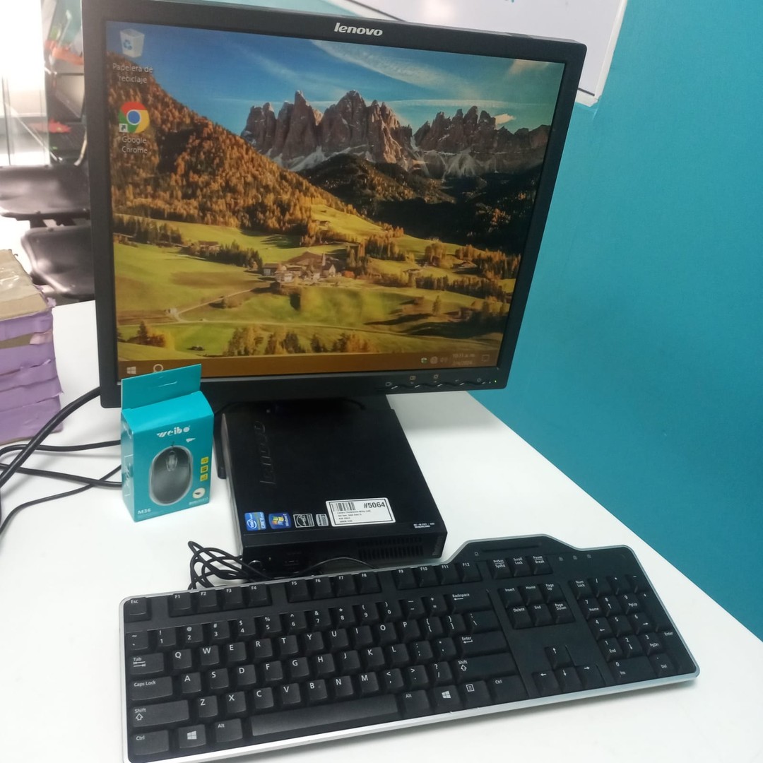 computadoras y laptops - PC COMPLETA DE Desktop, Lenovo ThinkCentre M92p (mff) 3rd Gen, Intel Core i5 / 4
