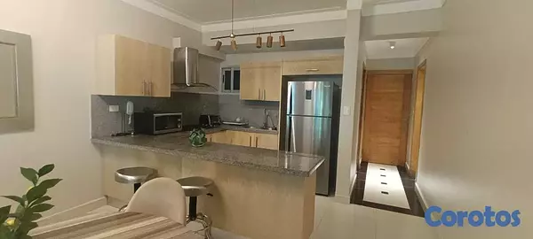 apartamentos - Hermoso Apartamento amueblado con Terraza, ideal para Ejecutivo 4