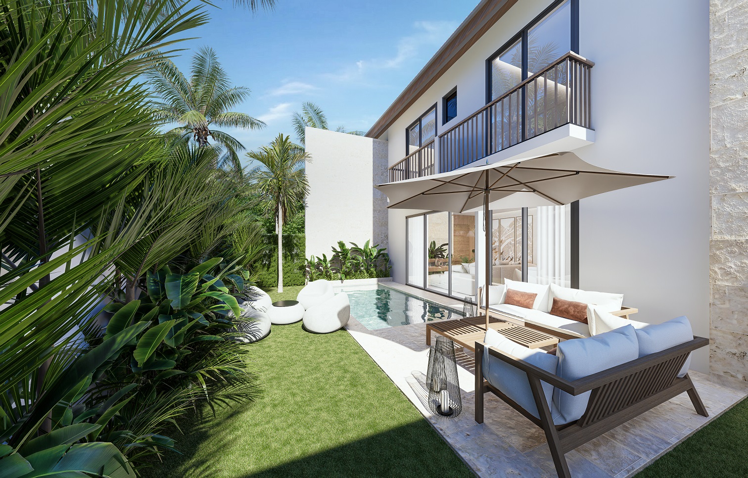 casas vacacionales y villas - Villas Duplex en las Terrenas Samana a 400m2 Playa 5