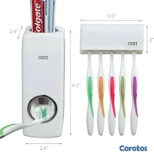 decoración y accesorios - DISPENSADOR DE CEPILLO TOOTHPASTE DISPENSER JX-200 1