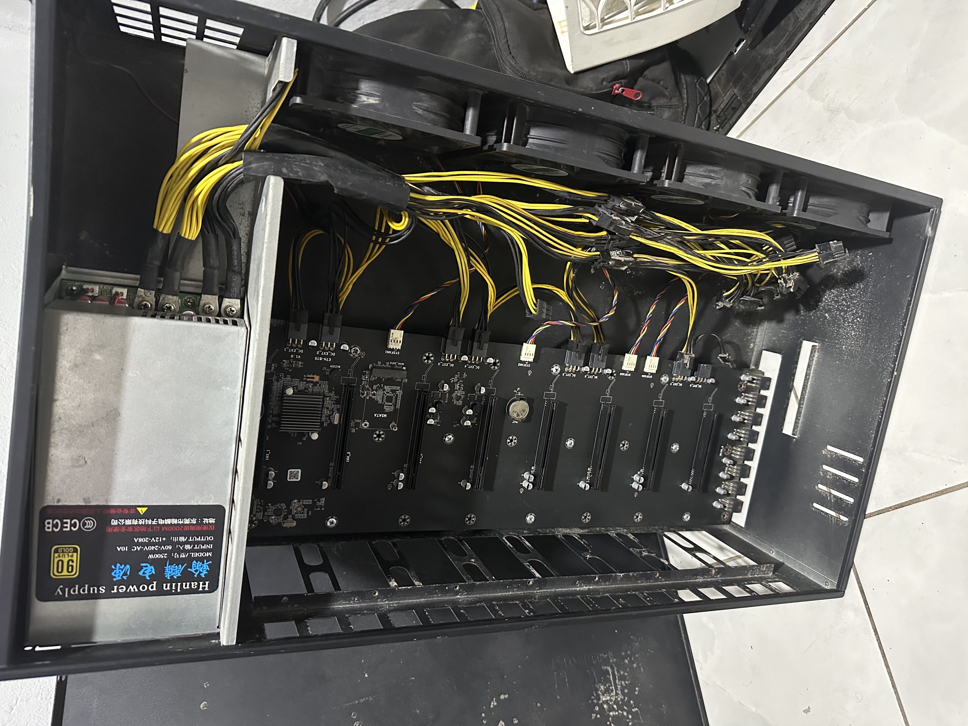 computadoras y laptops - Rig de Mineria sin Gpu