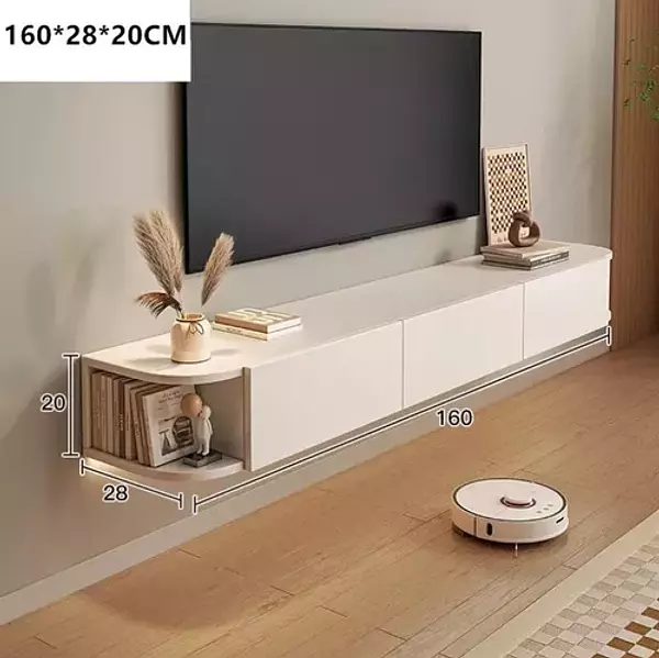 muebles y colchones - mueble tv flotante moderno 