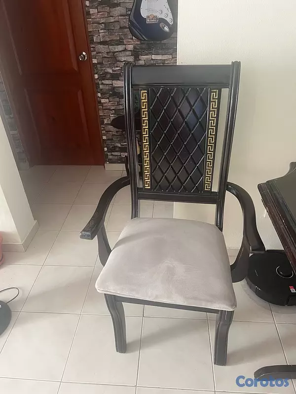 muebles y colchones - Juegos de comedor en caoba 3
