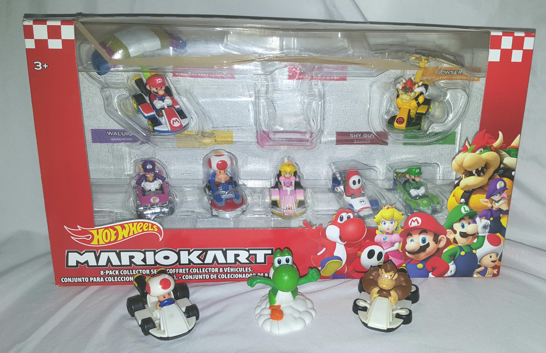 juguetes - Mario kart (Hotwheels)