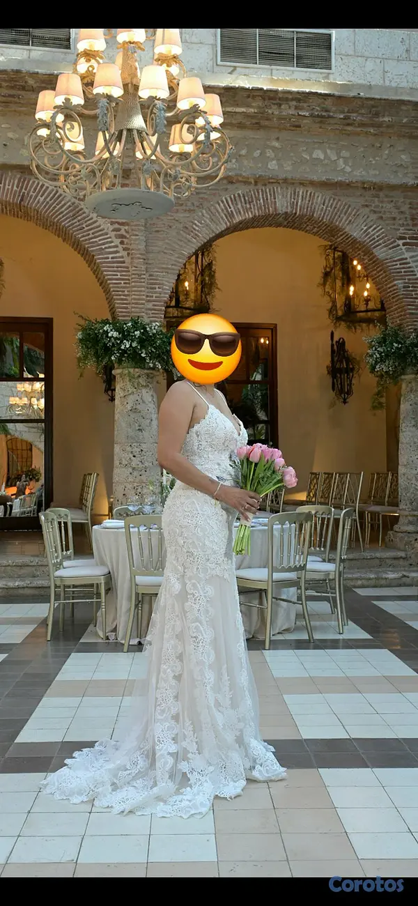 ropa para mujer - Vestido de Novia tipo sirena 4