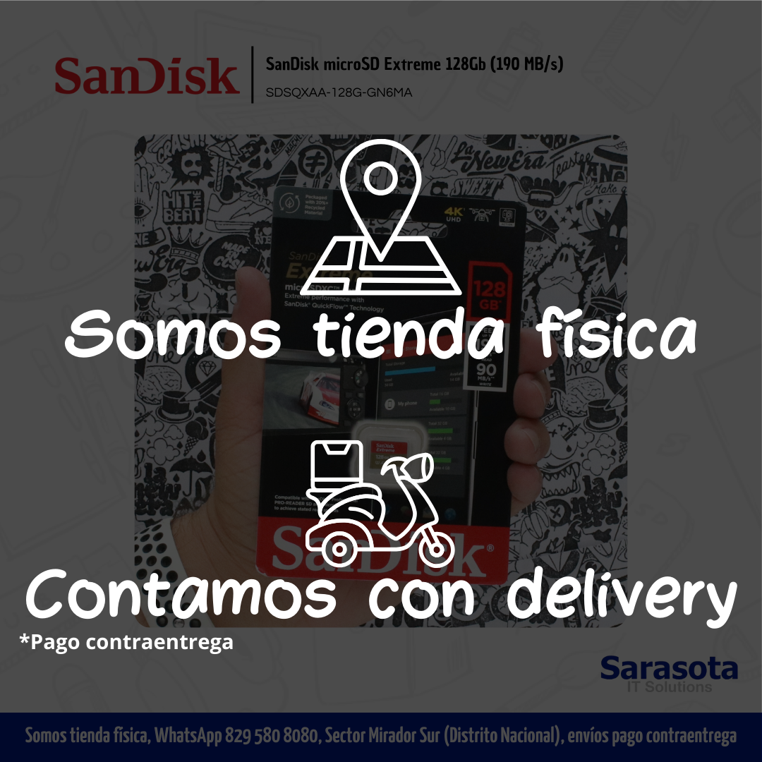 accesorios para electronica - SanDisk microSD Extreme 128Gb 190 MB/s 2