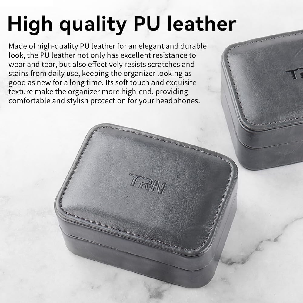 camaras y audio - TRN MAG estuche case box para auriculares IEM 5