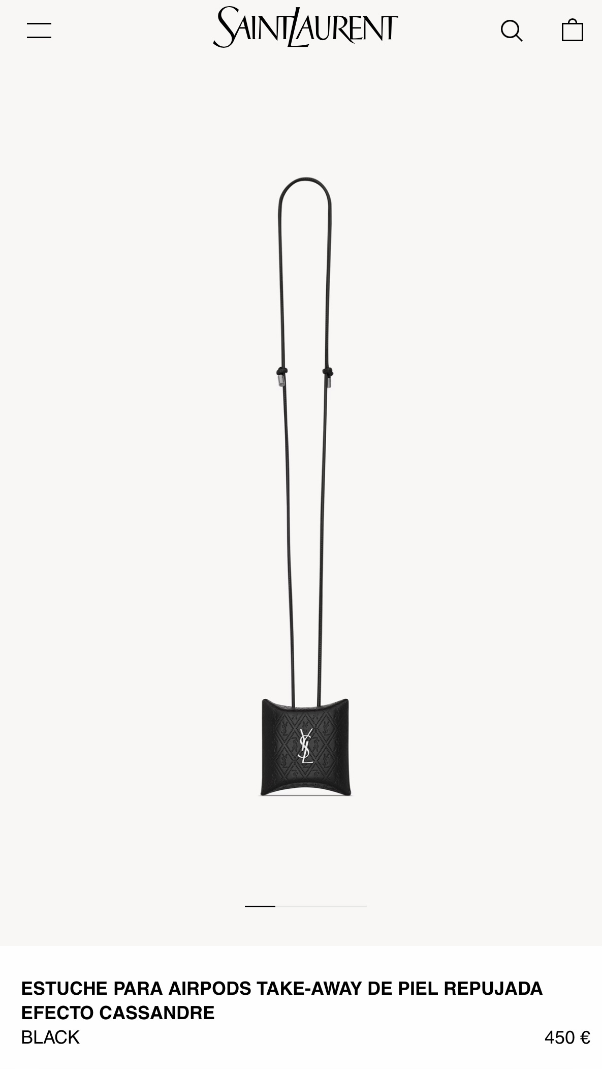 joyas, relojes y accesorios - AirPods Case YSL
