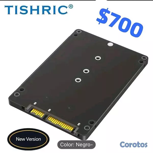 accesorios para electronica - Adaptador m.2 a sata III para pc y laptop 2