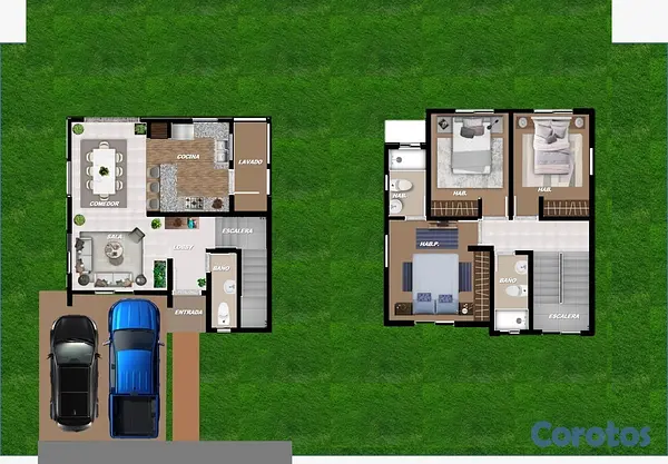 casas - Residencial quintas del valle, km 22 aut Duarte 2