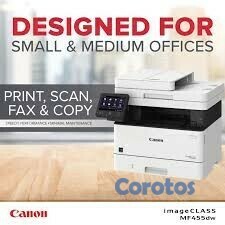impresoras y scanners - MULTIFUNCIONAL CANON MF455dw, DUPLEX,INALAMBRICA,IMPRIME ,COPIA HASTA 81/2 X 14