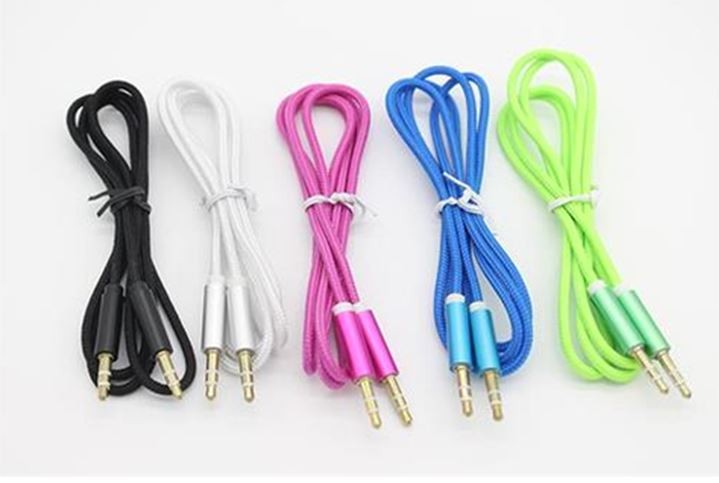 accesorios para electronica - Cable Auxiliar 1 Metro Plug 3.5mm 

