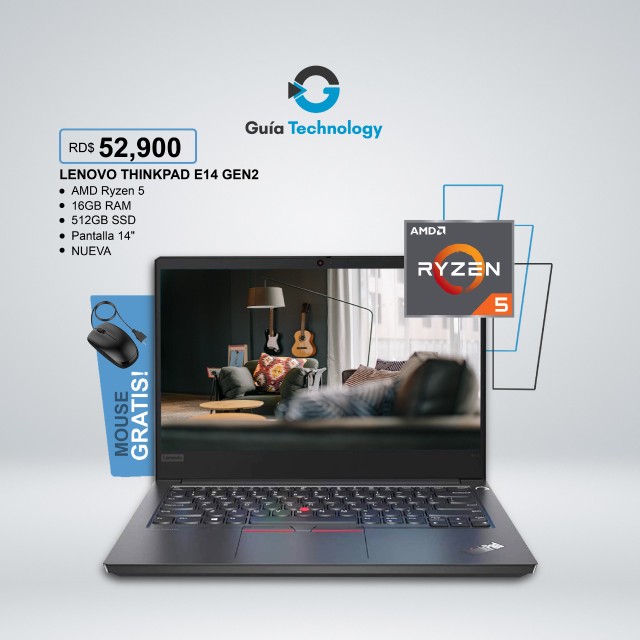 computadoras y laptops - Lenovo ThinkPad E14 Gen2