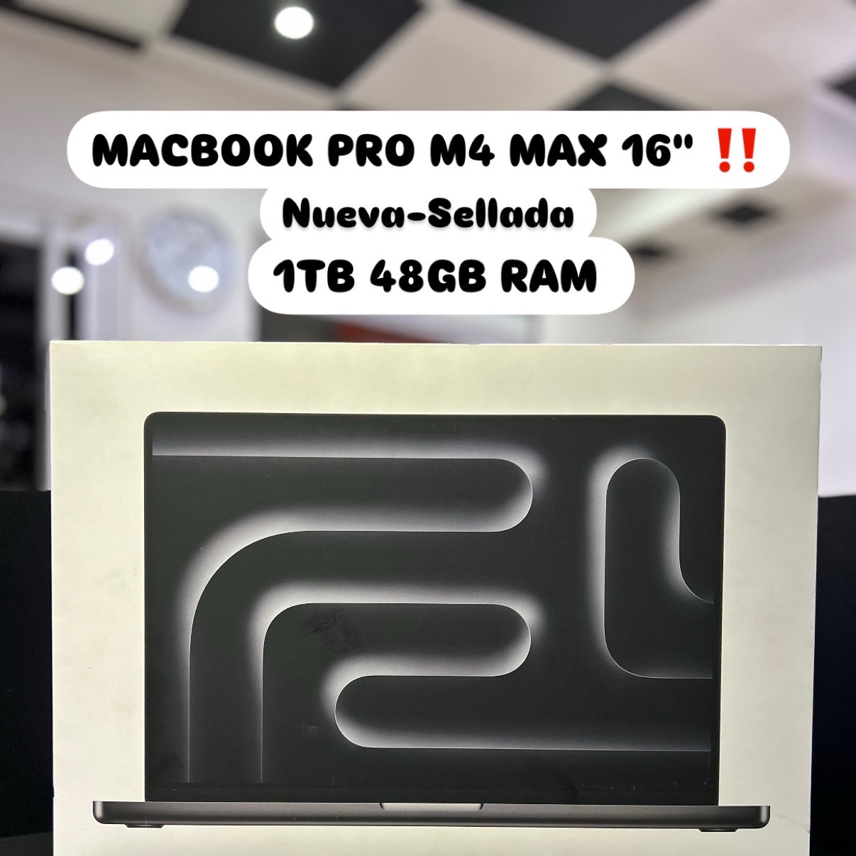 computadoras y laptops - MACBOOK PRO M4 MAX 16" 1TB SSD 48GB RAM SELLADA OFERTA🔥