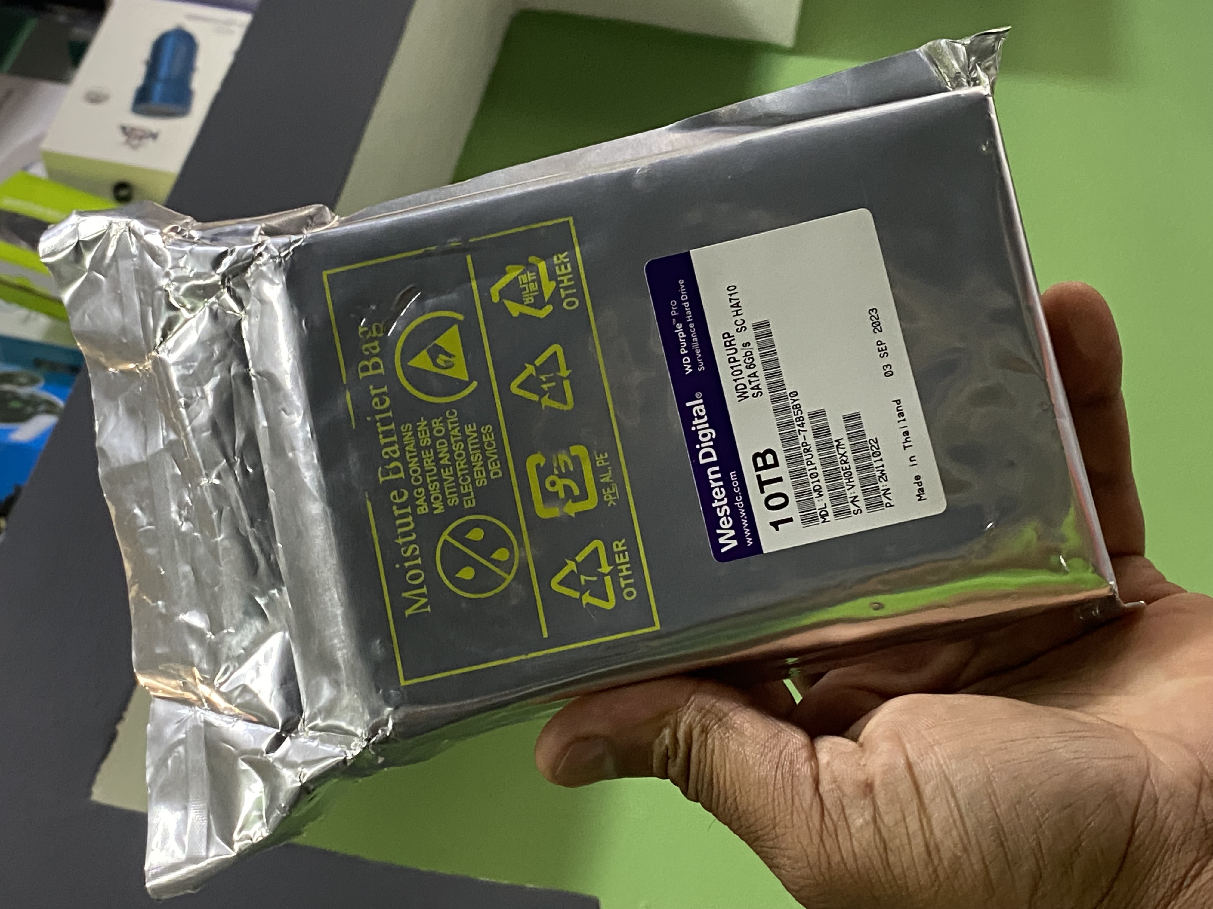 computadoras y laptops - Disco Duro sata 10TB  5