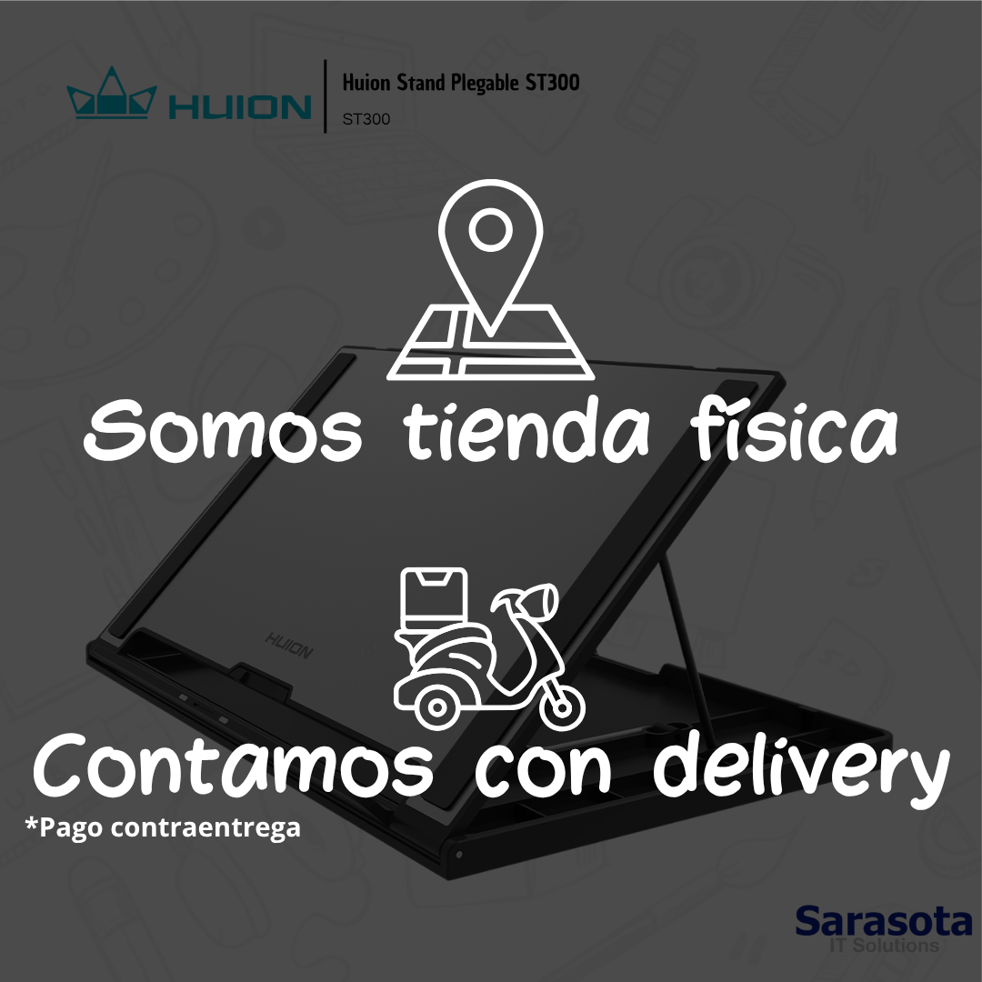 accesorios para electronica - Huion Stand Plegable Ajustable ST300 para tabletas 4