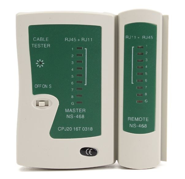 herramientas, jardines y exterior - kit probador tester de cable de red 1