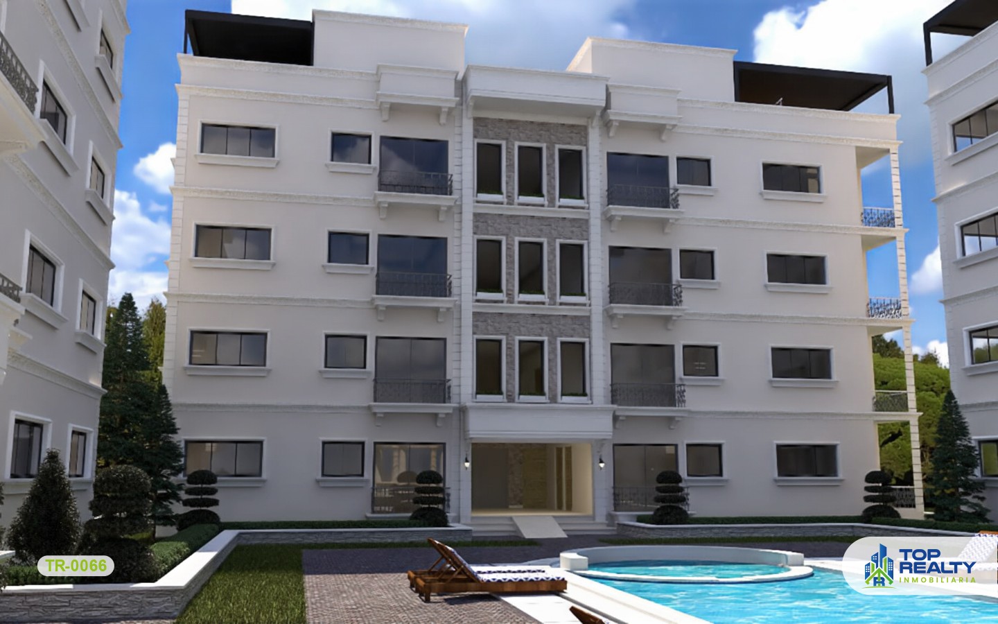 apartamentos - TR-0066: Revolucionario proyecto de estilo arquitectonico moderno en la Romana