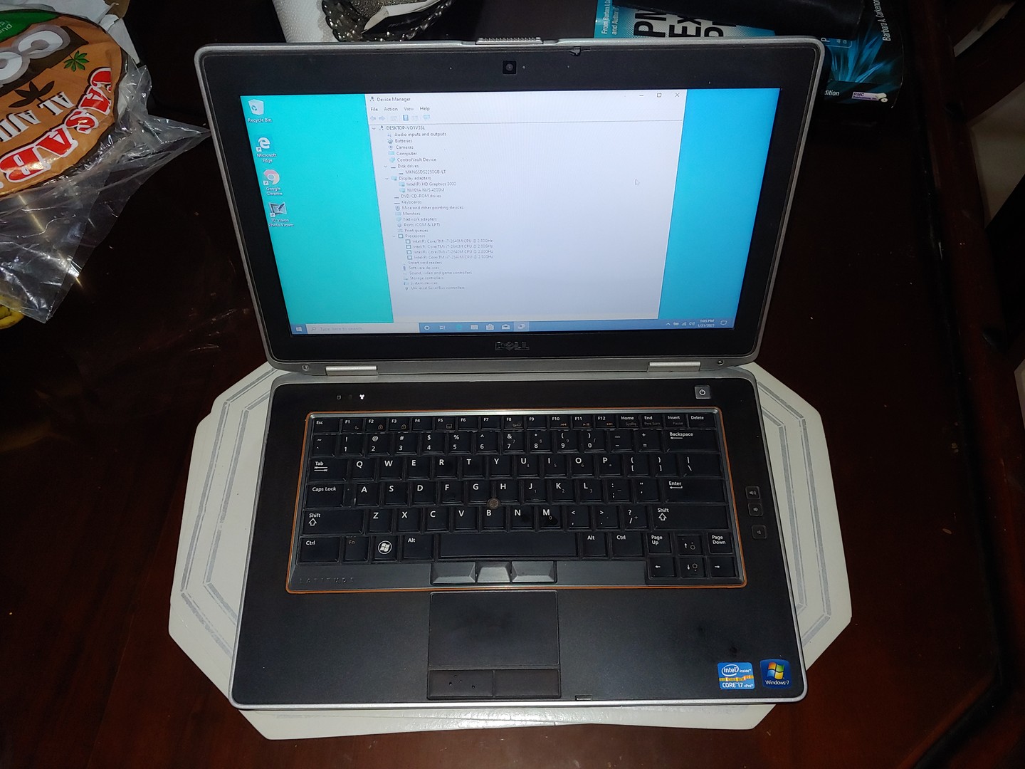 computadoras y laptops - Dell Latitude E6420 Core i7-2620M 2.70GHz 8GB RAM 250GB SSD Win 10 office 2019